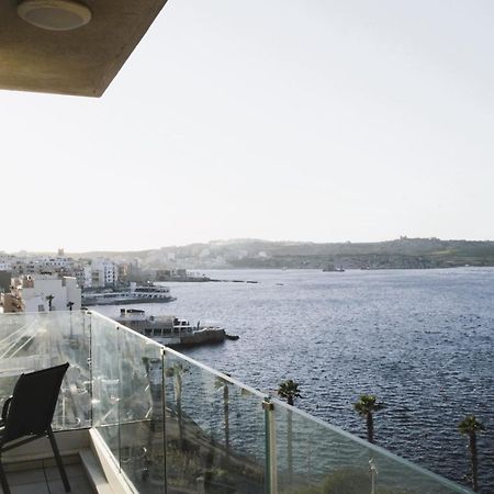 New Seafront Apartment - Spectacular Views St. Paul's Bay Dış mekan fotoğraf